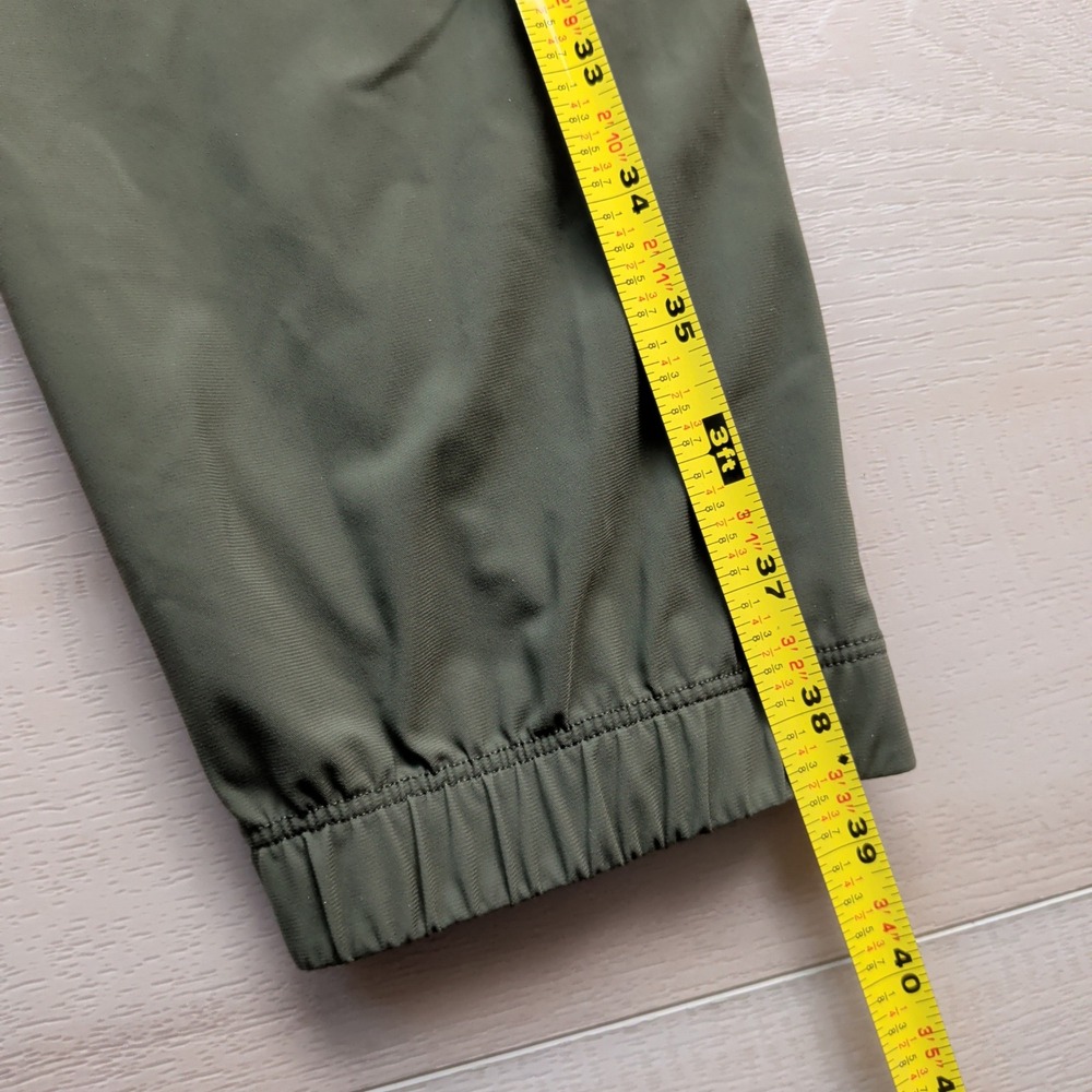 Lululemon Surge Jogger Mens L Fatigue Green Running Training Pants Zipper Cuff - Picture 11 of 13